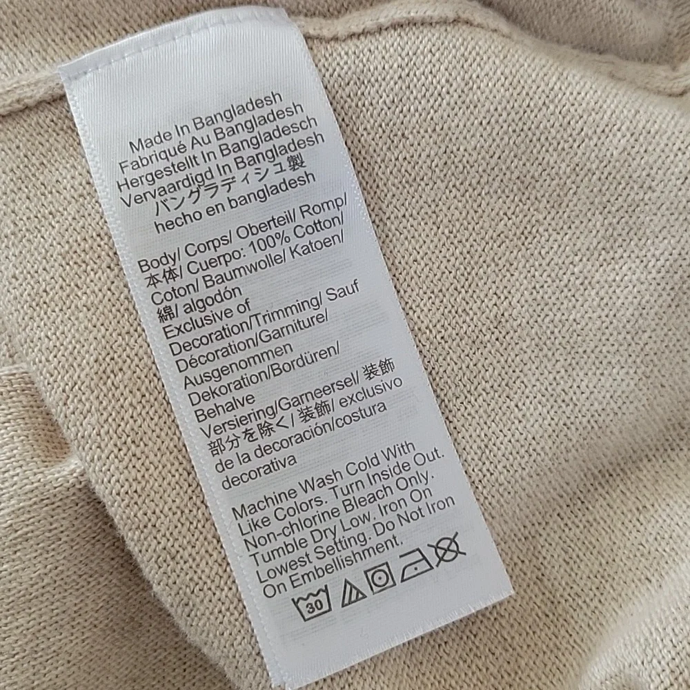 J. Crew Factory Lobster Teddie Sweater - beige - Picture 11 of 11